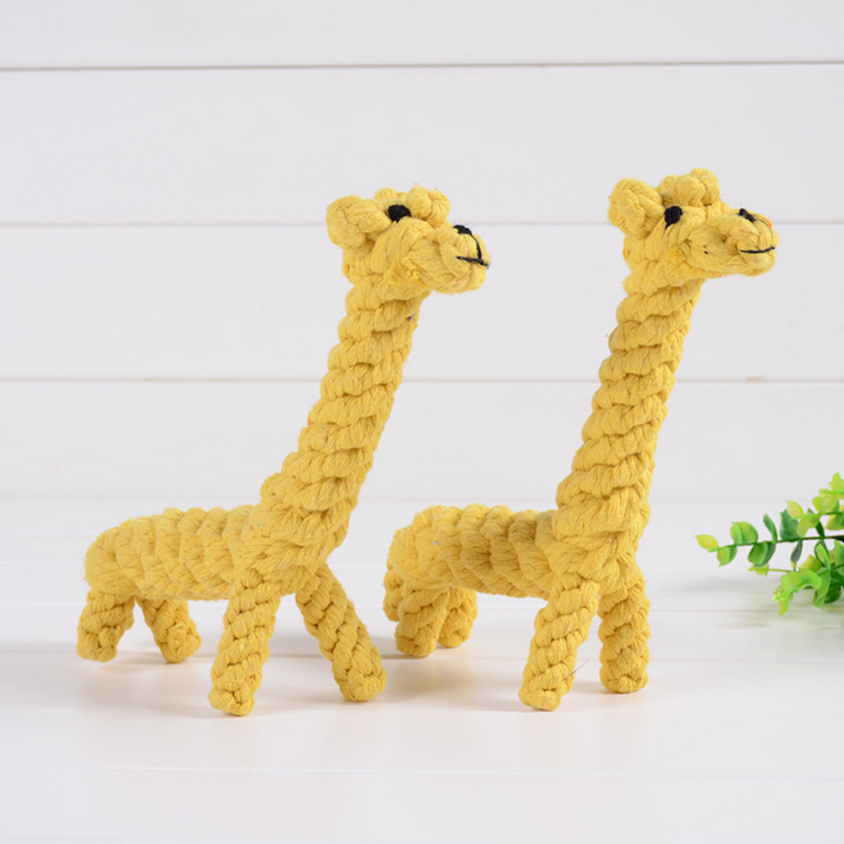 Giraffe Rope Dog Toy – Durable Chew Toy_CWMM8033