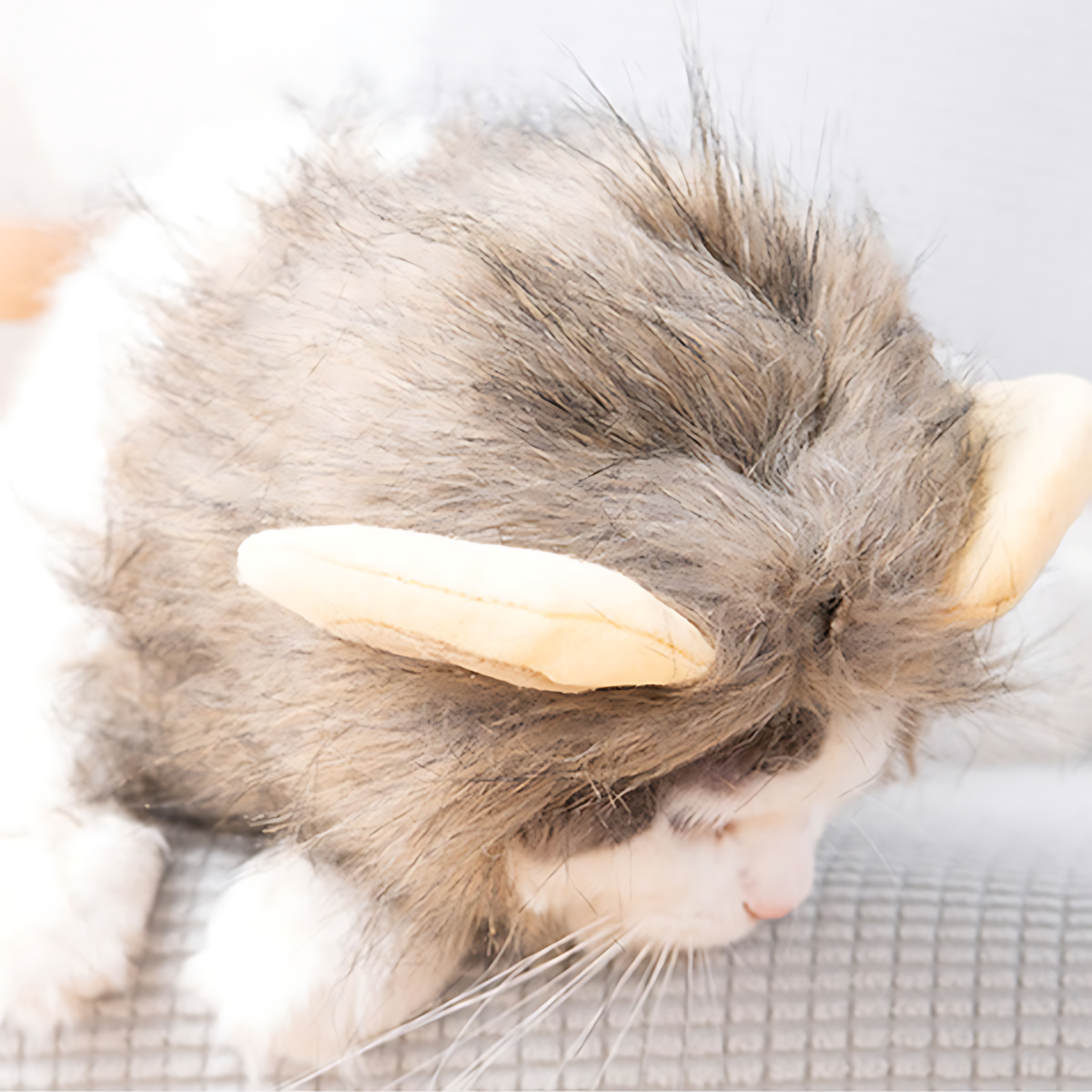 Lion Mane Wig for Cats and Dogs – Pet Costume Hat_CWAH3745