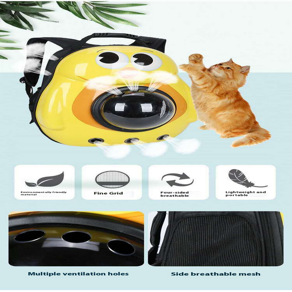 MeowPod Cartoon Pet Space Backpack_CWMM6847