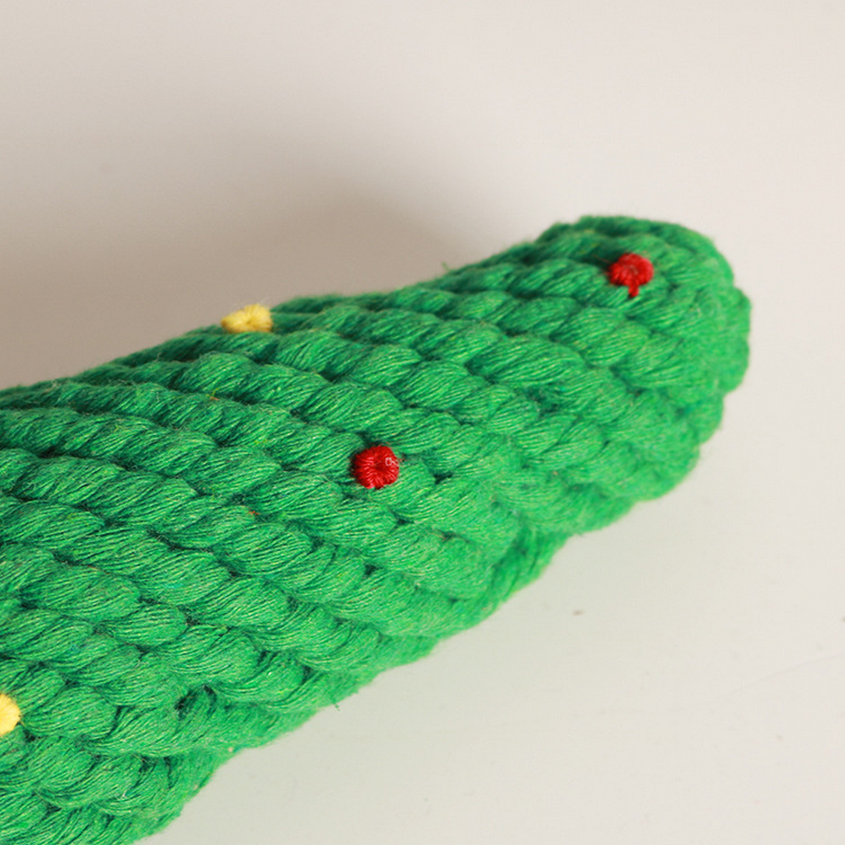 Handmade Dog Chew Toy – Xmas Tree Rope Design_CWMM8061