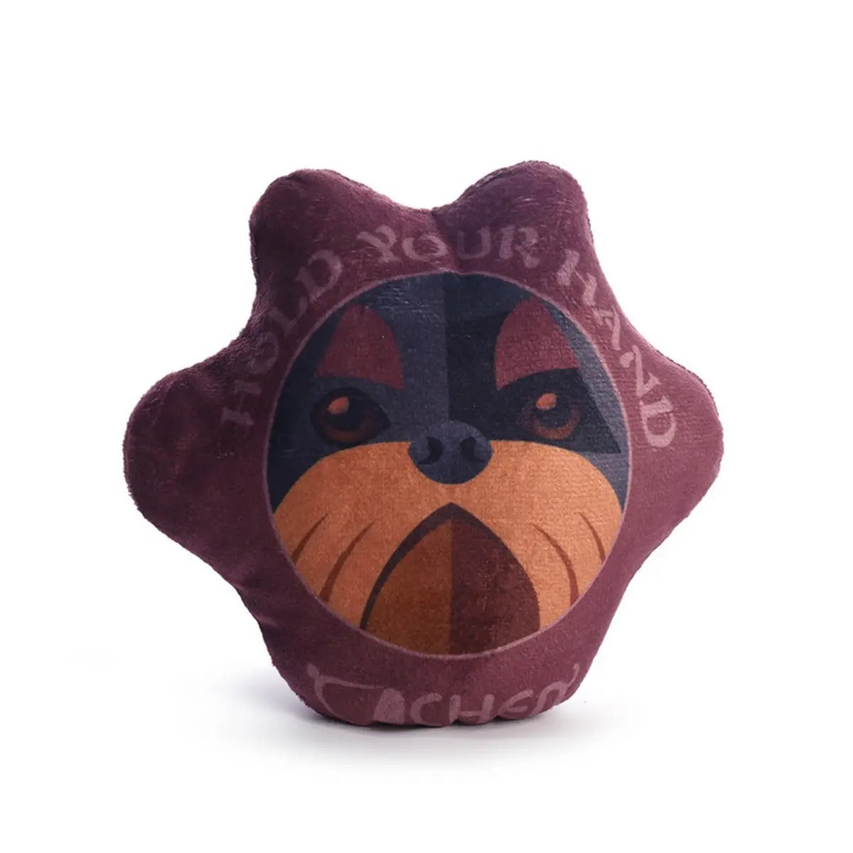 Paw print plush toys, pet toy safe material_CWMM5494