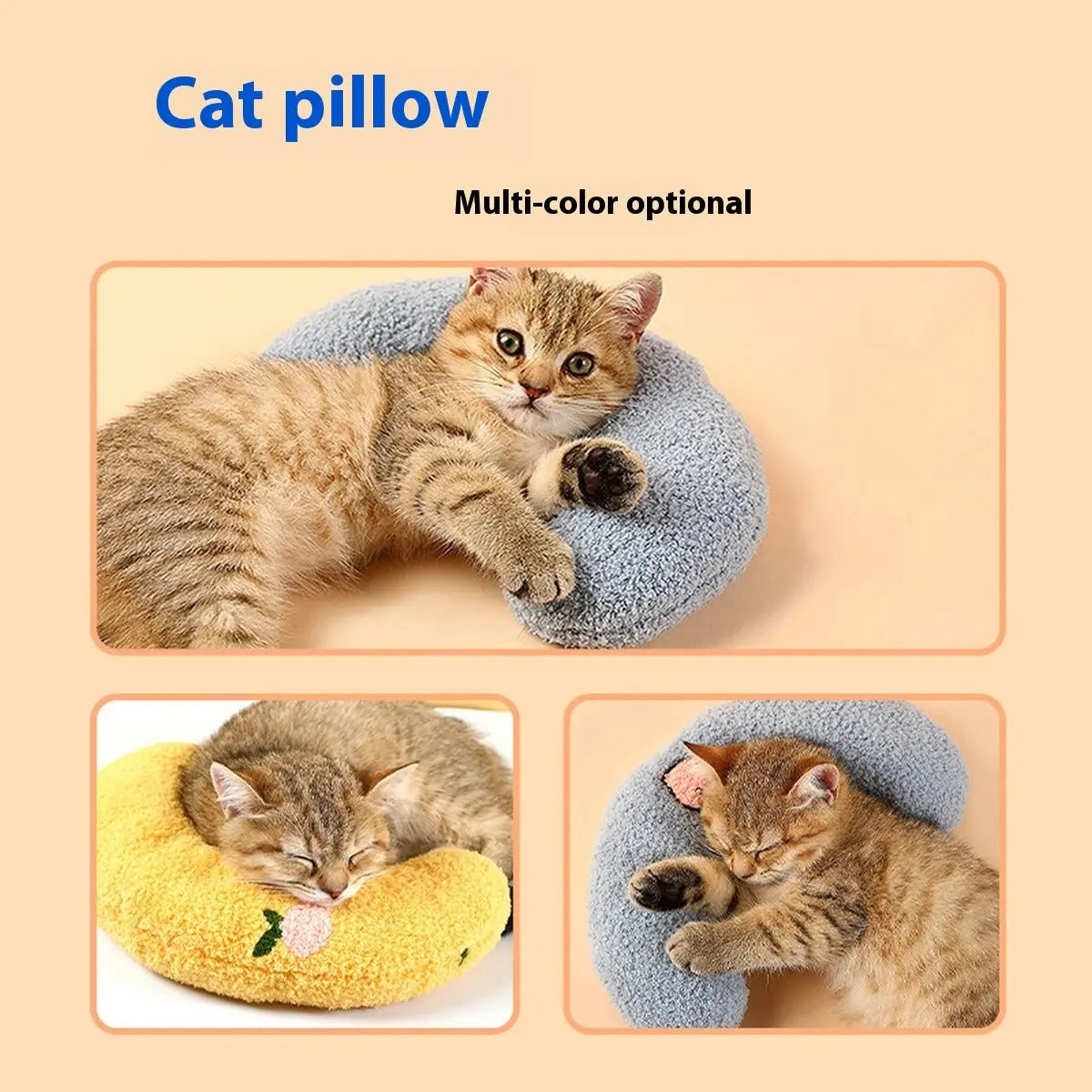 Moon Pillow for Pets Neck Support Cushion_CWMM6246