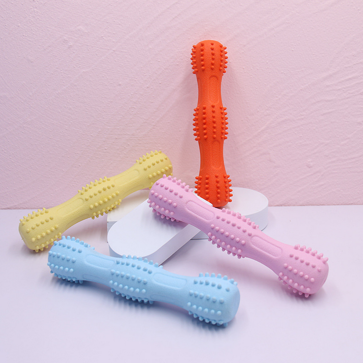 New TPR Squeaky Stick - Dog Chew & Training Toy_CWMM7196