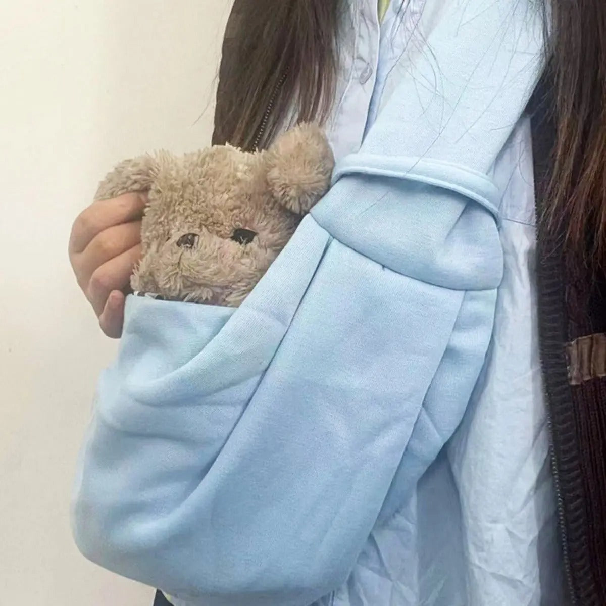 Hands-Free Pet Sling Carrier Bag_CWMM6894