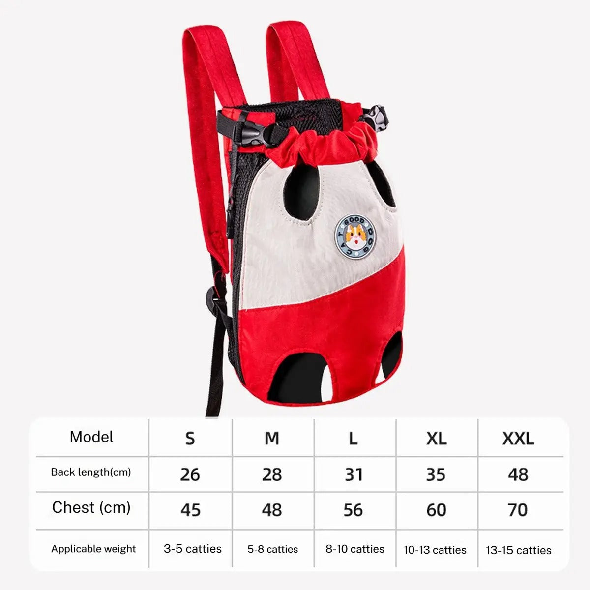 Pet  Carrier Mesh Travel Backpack for Cats Dogs_CWMM6250