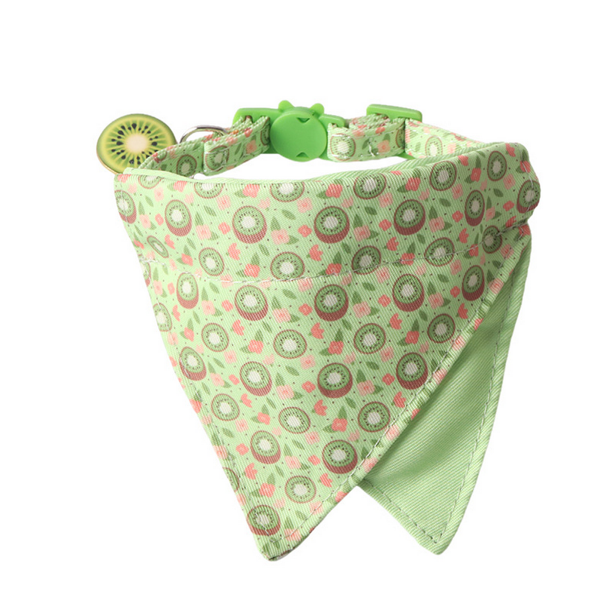 High Value Double Layer Cat Collar with Fruit_CWMM7621