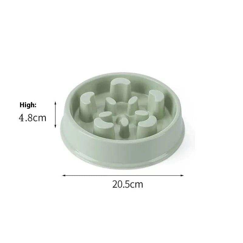 Pet Bowl,Slow Feeder,Anti-Choke Dog Cat Bowl_CWMM5208