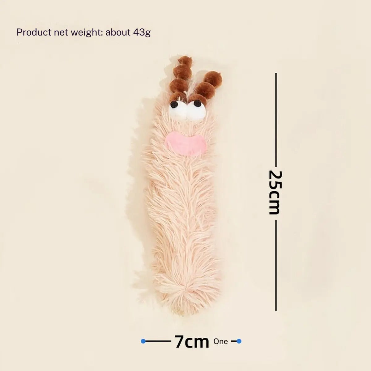 Funny Catnip Plush Toy – Self-Play Pillow Toy_CWMM6808