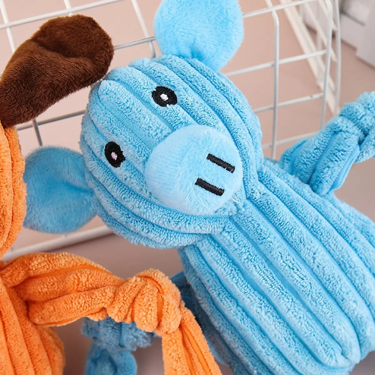 Long-Legged Pig  Plush Dog Toy for Training & Fun_CWMM5428