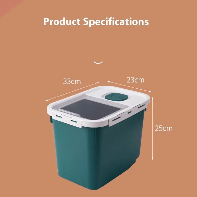 Large Capacity Sealed Pet Food Storage Container_CWMM5192