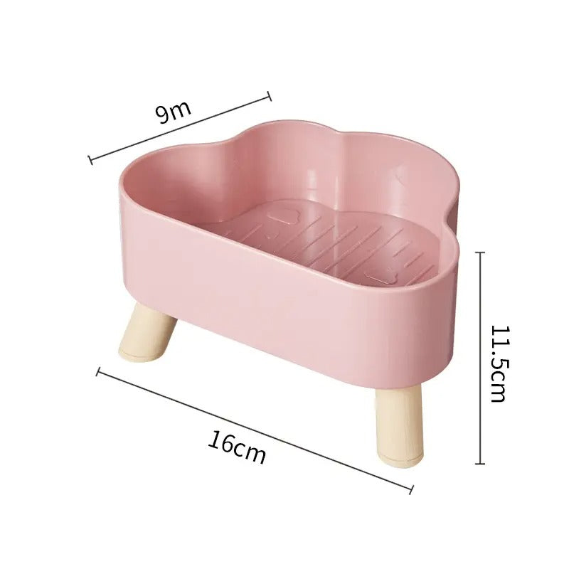 Cloud-Shaped Dog/Cat Pet Elevated Bowl_CWMM5193