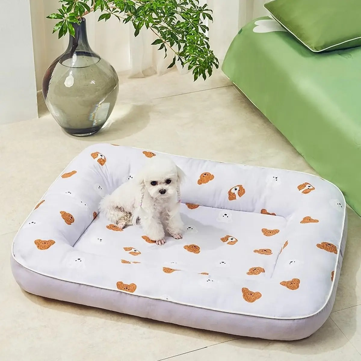 Pet Bed, Dog Mat for Small & Medium Dogs_CWMM7038