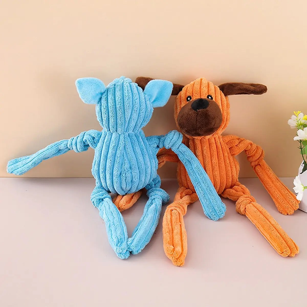 Long-Legged Pig  Plush Dog Toy for Training & Fun_CWMM5428