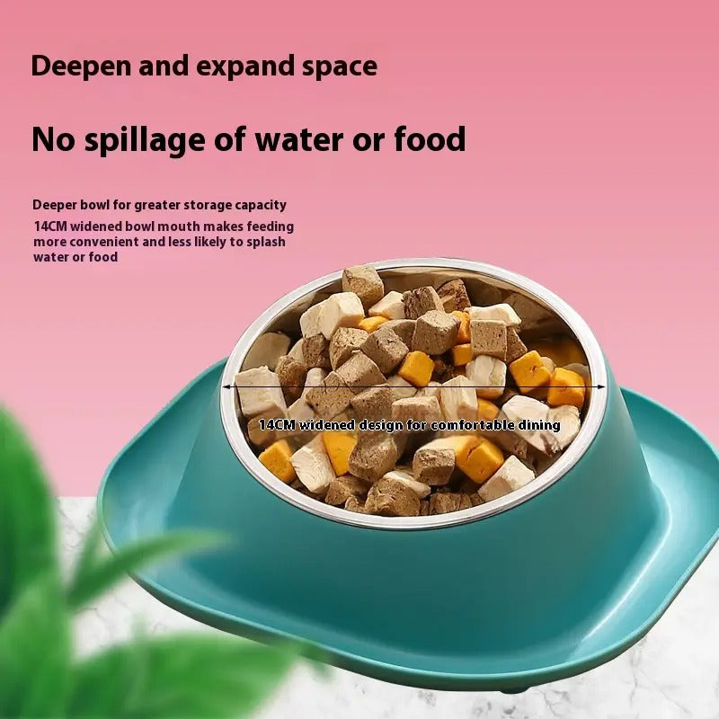 Pet Bowl,Stainless Steel Anti-Ant Leak-Proof_CWMM5085