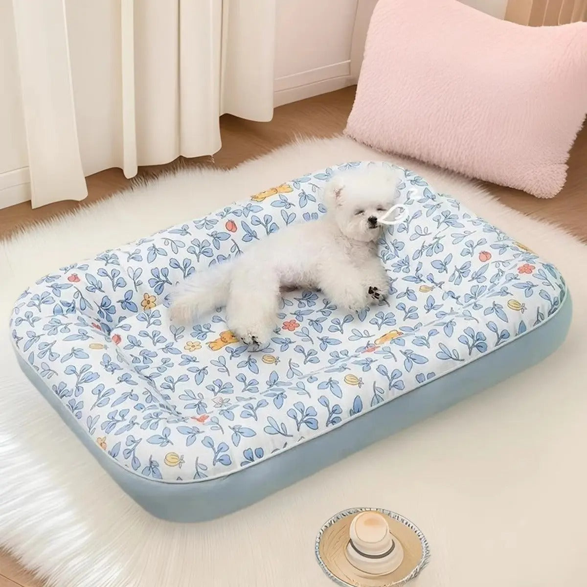 Pet Bed, Dog Mat for Small & Medium Dogs_CWMM7038
