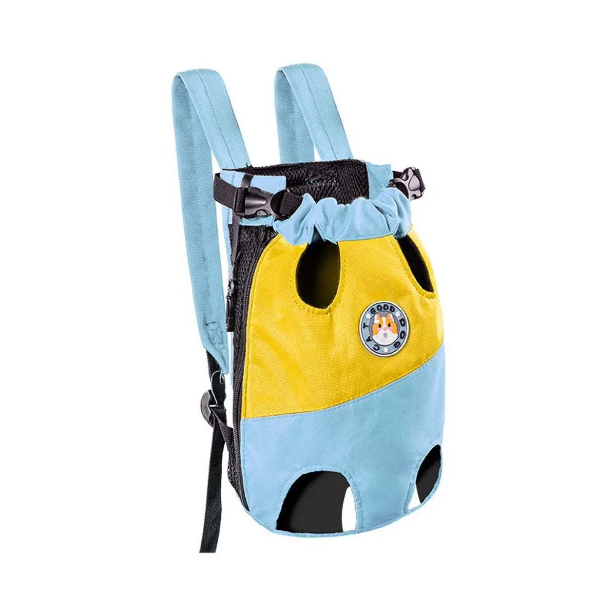 Pet  Carrier Mesh Travel Backpack for Cats Dogs_CWMM6250