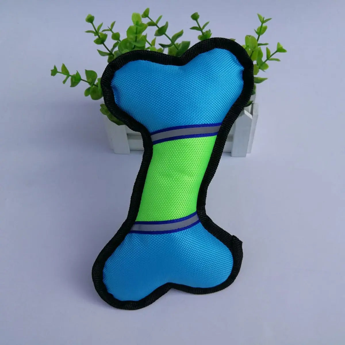 Oxford Cloth Bone Dog Toy-Reflective Strip_CWMM5505