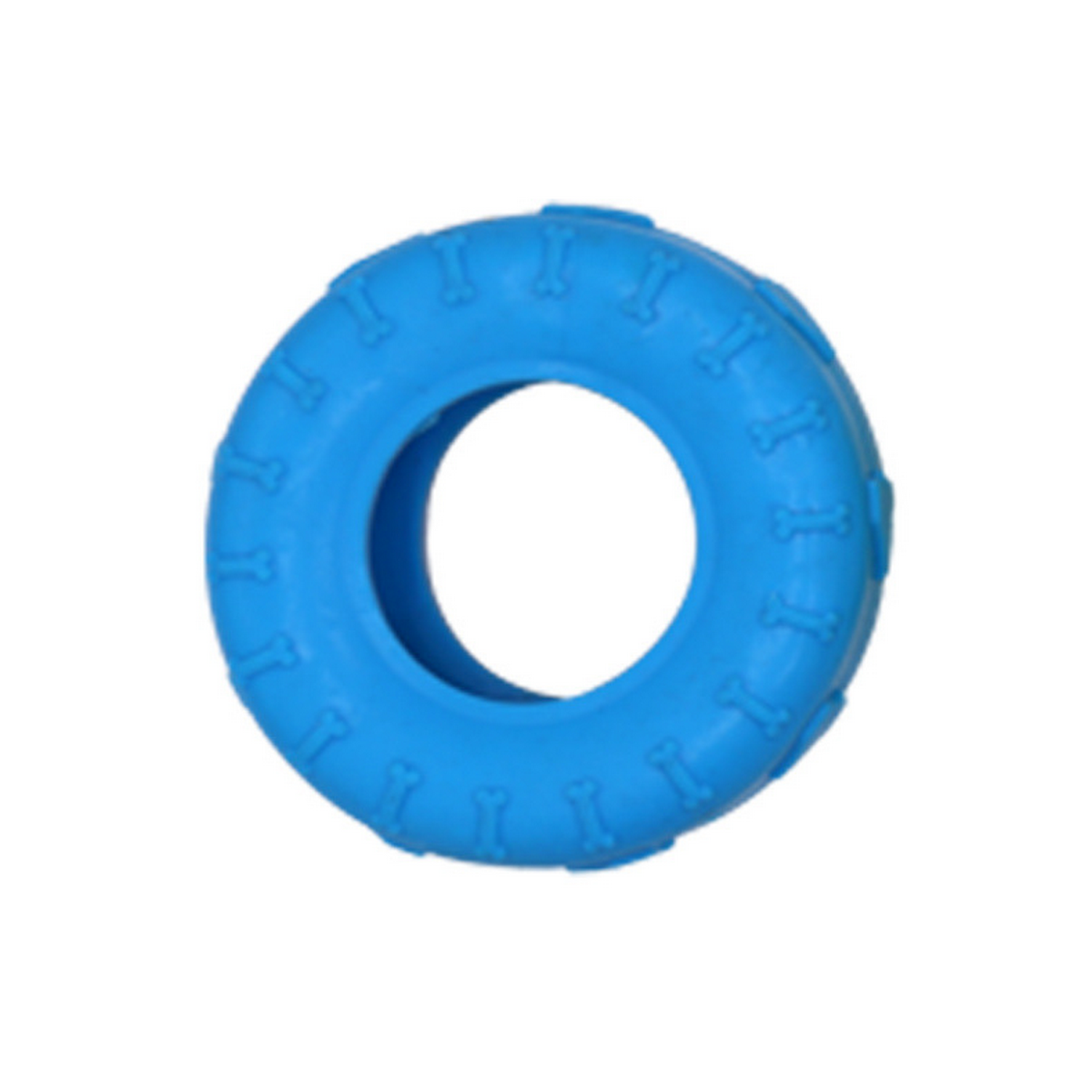 Durable TPR Dog Toy - Bone & Tire Shape Chew Toy_CWMM7185