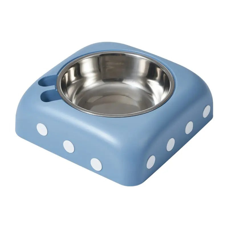 Big Dot Print Pet Bowl for Dog Cat Bowl Removable_CWMM5194