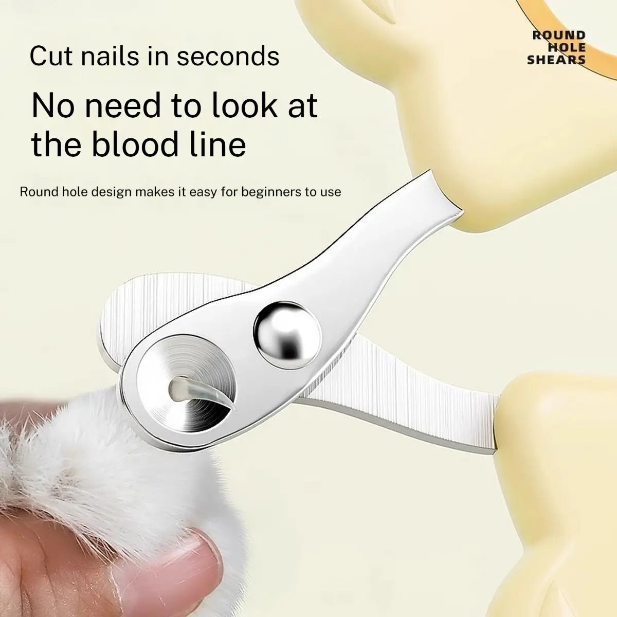 Pet Cat Nail Scissors Clipper Grooming Tool_CWMM6219