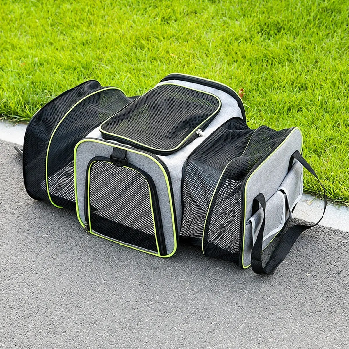 Large capacity expandable pet travel bag_CWMM5991
