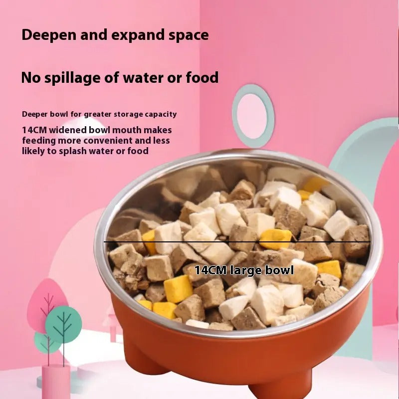 Pet Bowl Stainless Steel Dog Cat Bowl Easy Clean_CWMM5122