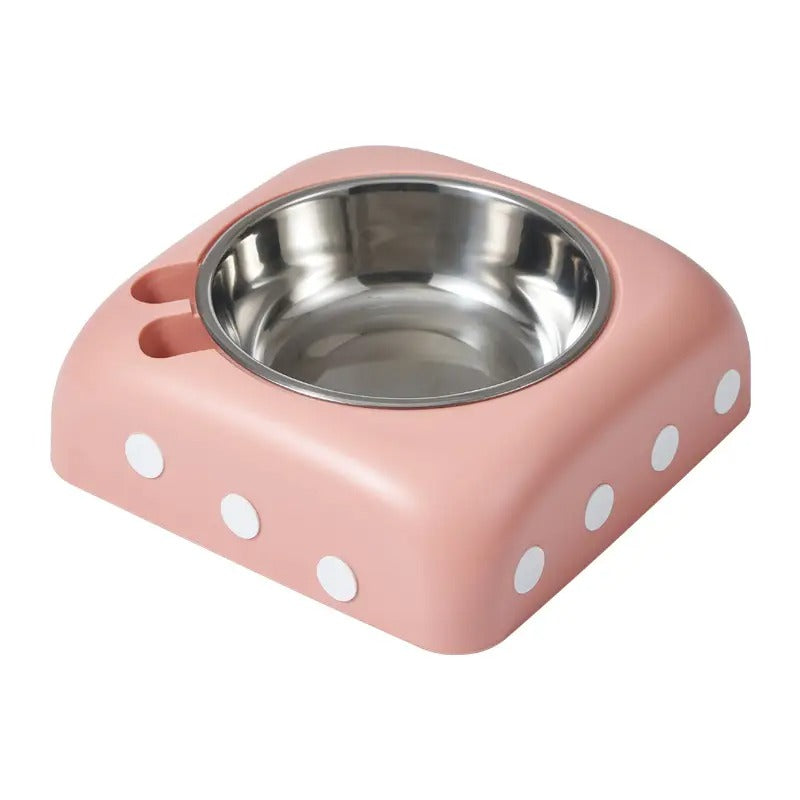 Big Dot Print Pet Bowl for Dog Cat Bowl Removable_CWMM5194