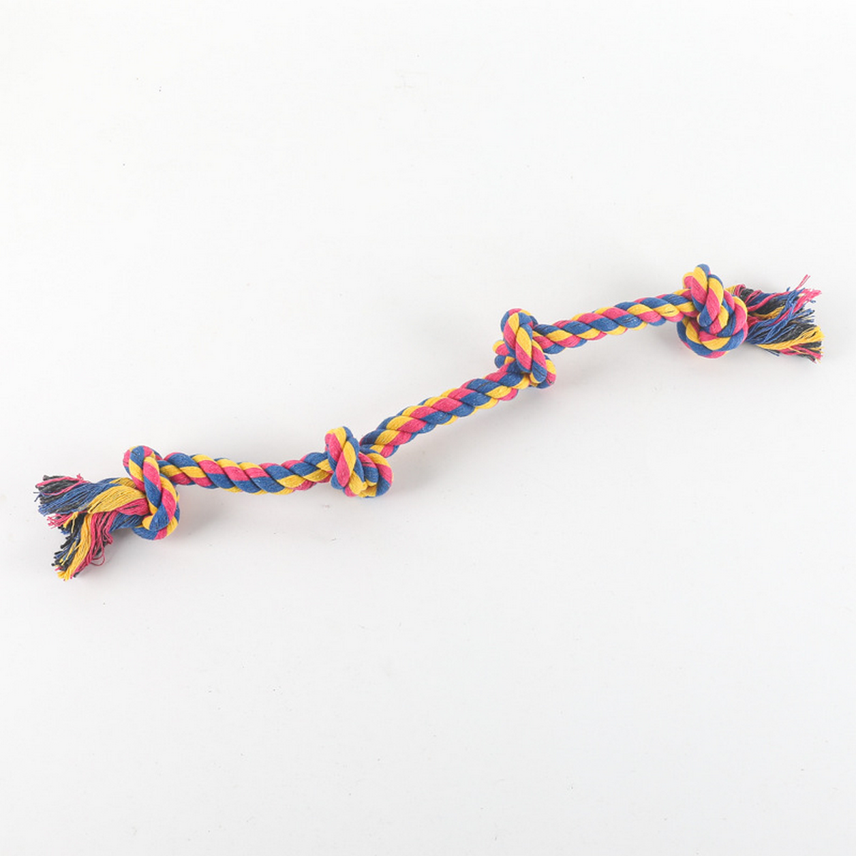 Dog Rope Toy – 4-Knot Tug for Medium & Large Dogs_CWMM8077