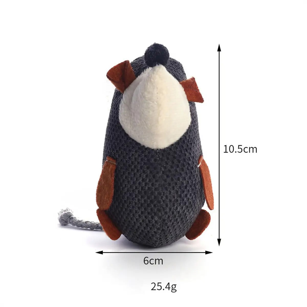 Cat and dog pet plush toys, mouse design_CWMM5436