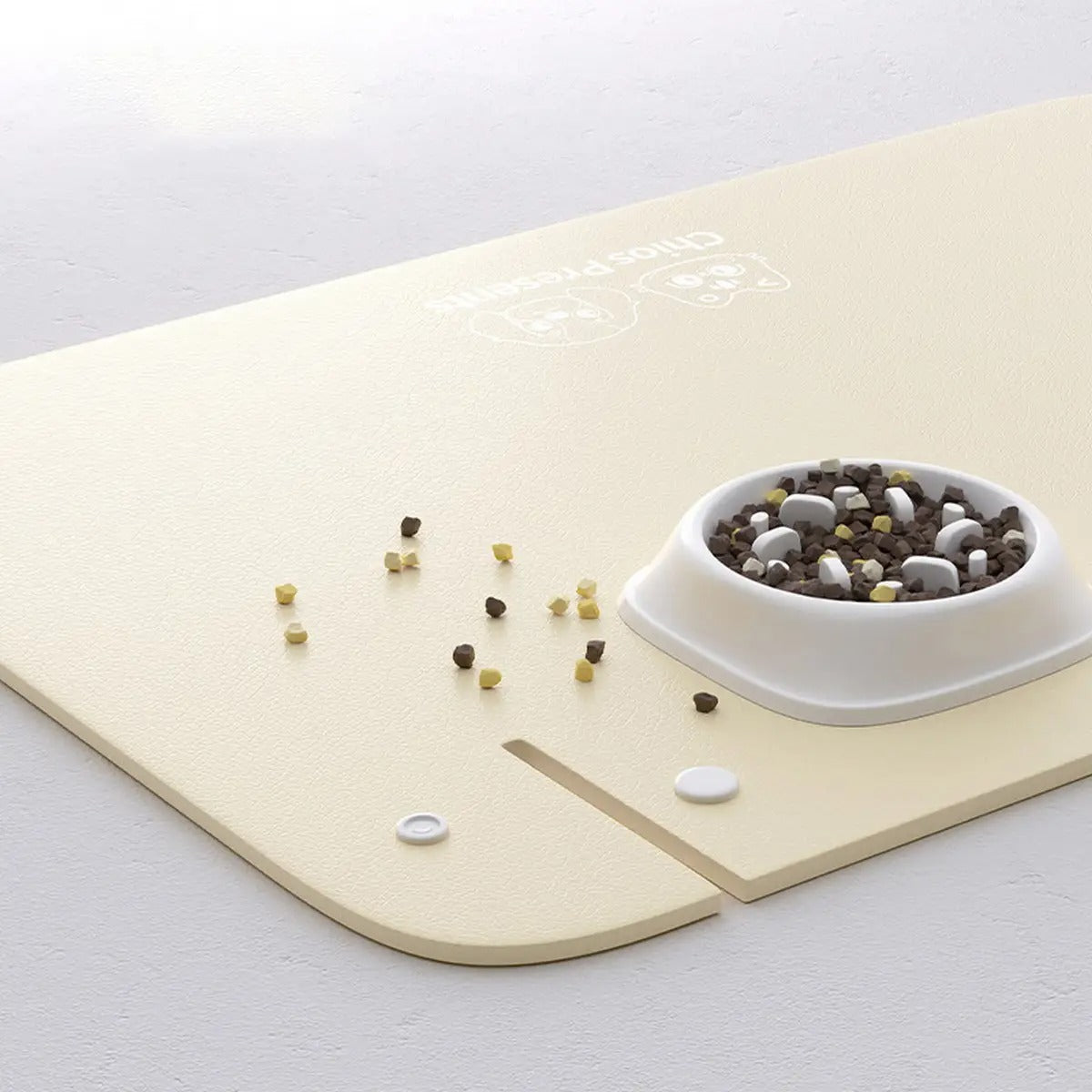 PU Leather Pet Feeding Mat Waterproof & Non-Slip_CWMM6293