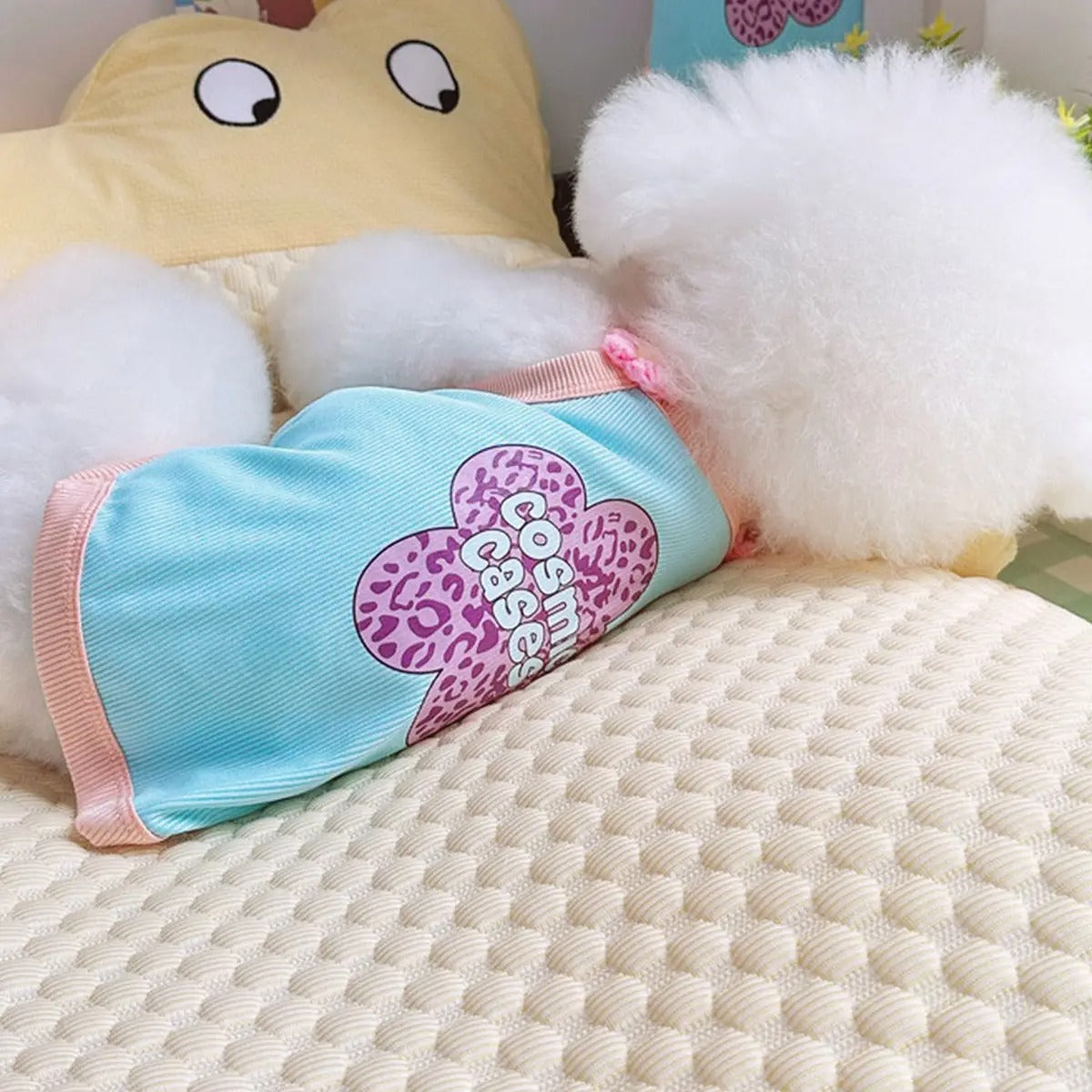 New Ins-Style Pet Vest – Breathable Ice Silk Cotton_CWMM5852