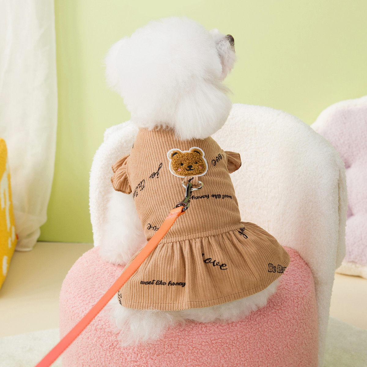 LeashReady Pet Dress for Small Dogs & Cats_CWMM6978