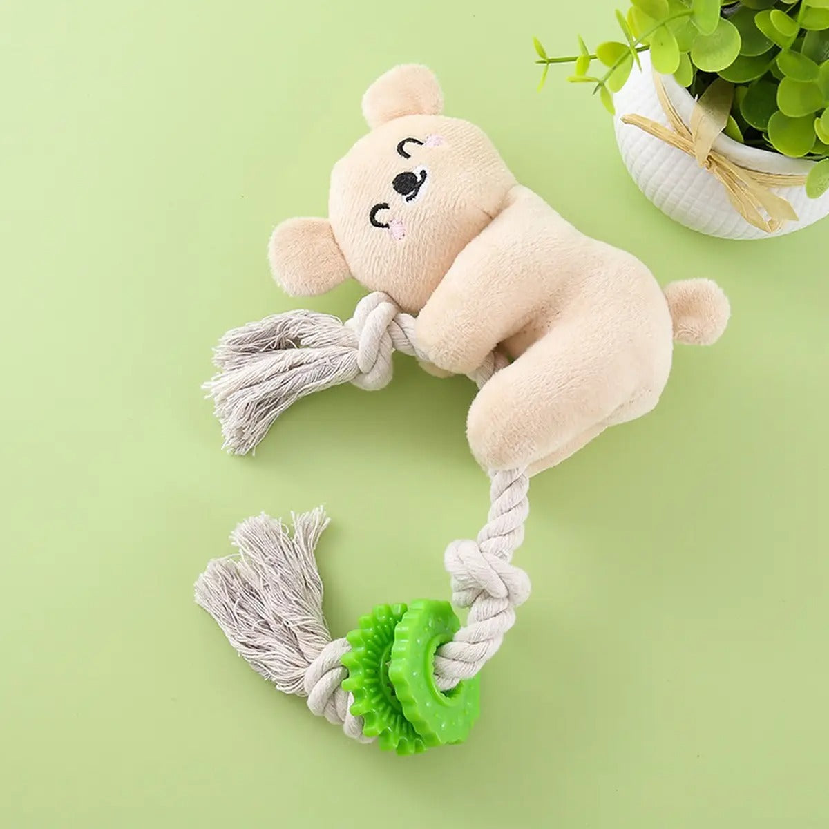 Durable Squeaky Dog Toy - Chew Resistant_CWMM5379