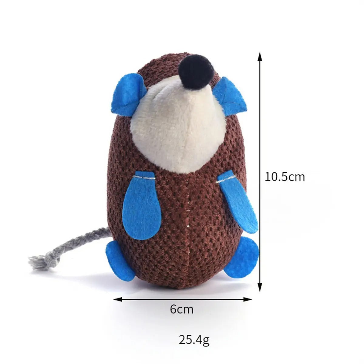 Cat and dog pet plush toys, mouse design_CWMM5436