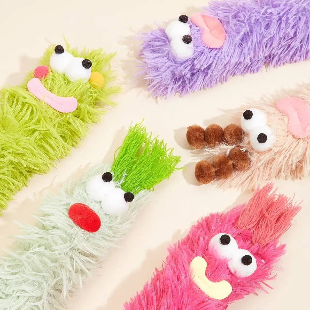 Funny Catnip Plush Toy – Self-Play Pillow Toy_CWMM6808