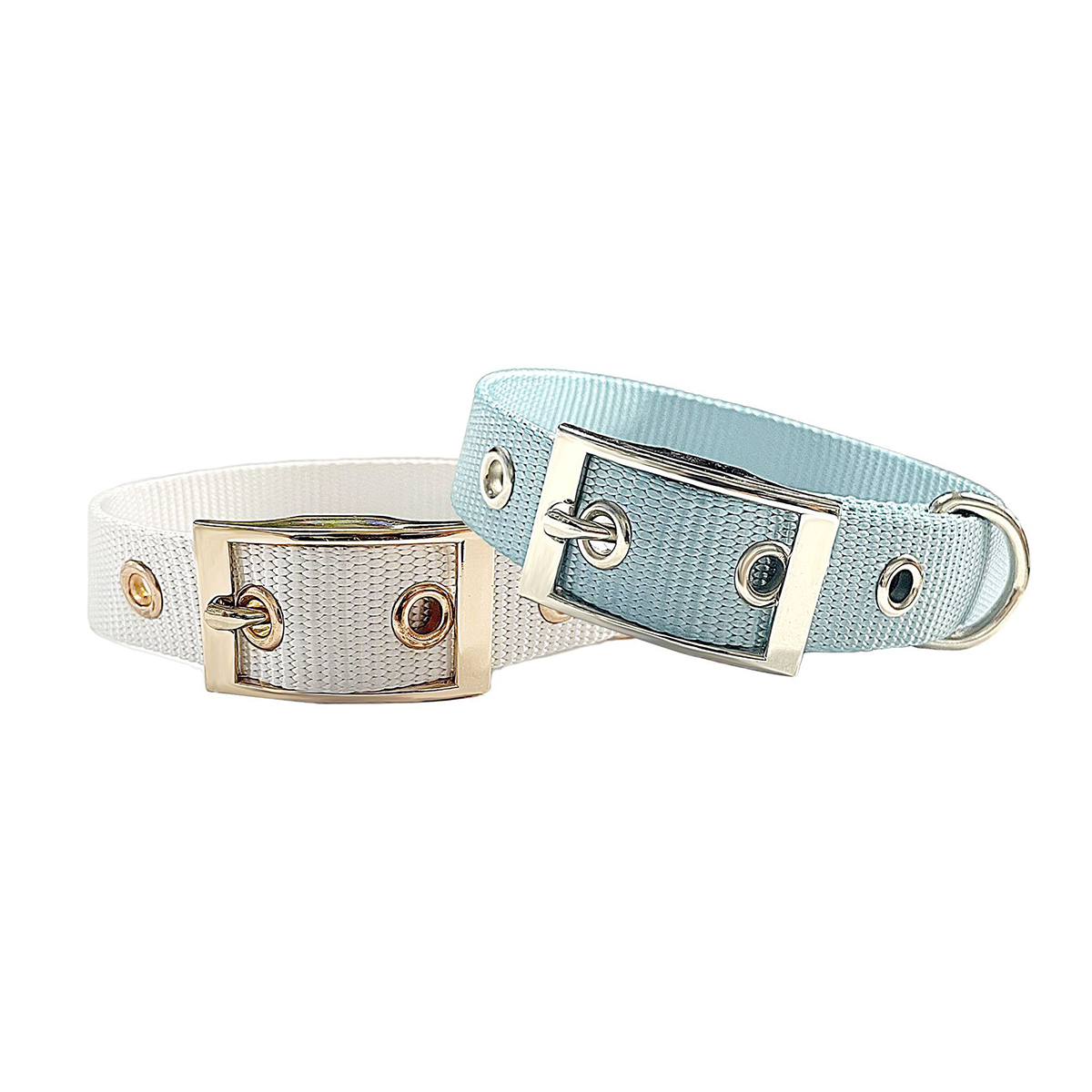 Adjustable Webbing Dog Collar with Buckle_CWMM7446