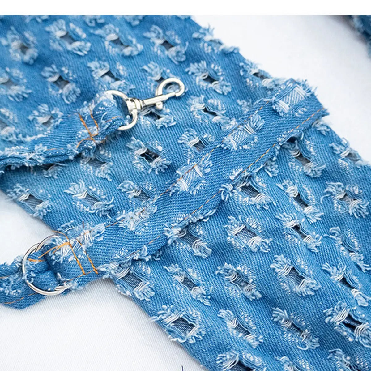 Denim Pet Sling Bag for Cats and Dogs_CWMM6888