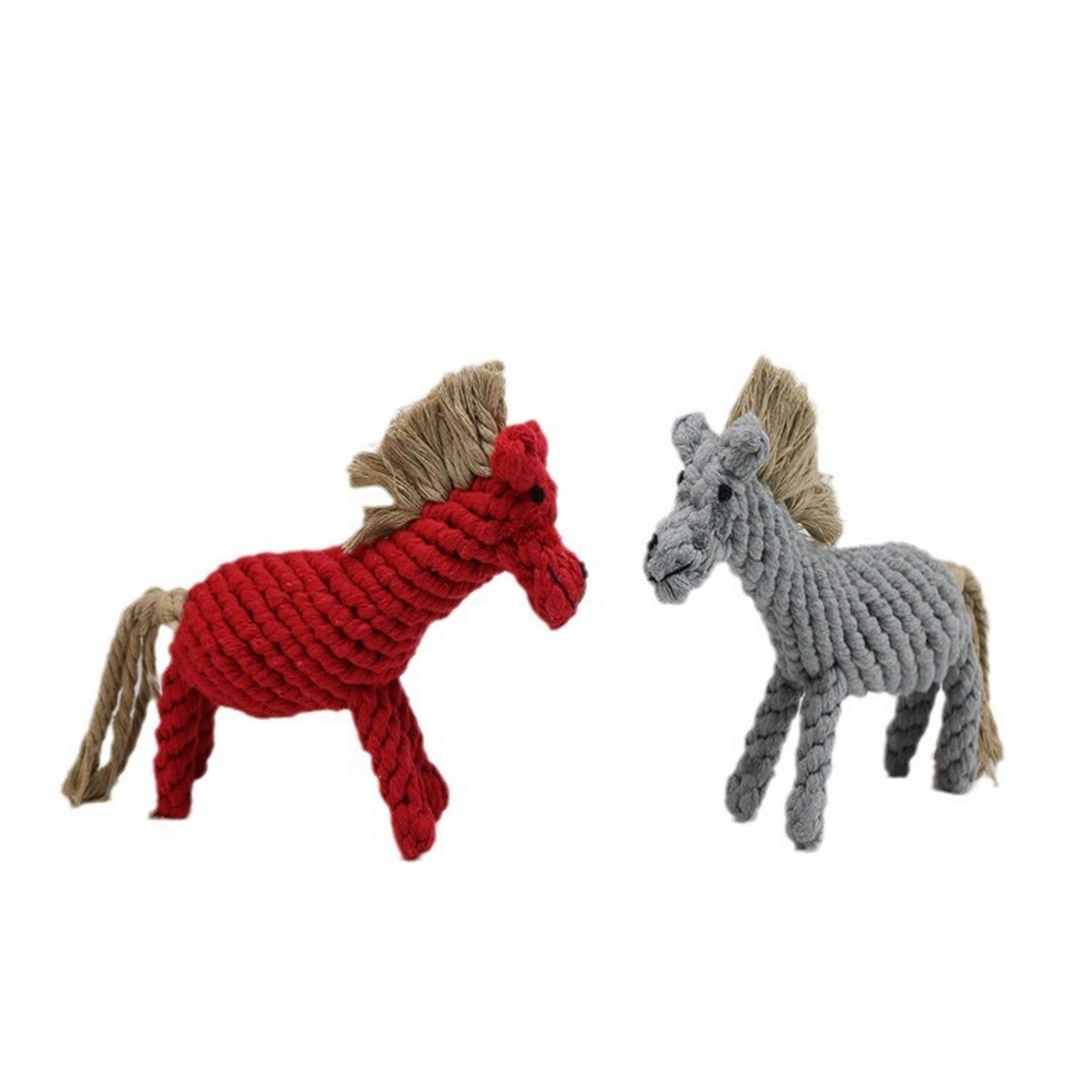 Cute Pony Rope Toy – Dog Dental Chew Toy_CWMM8069