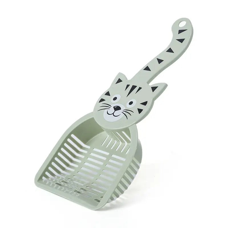 Cat Shaped Litter Scoop, Pet Cleaning Tool_CWMM5205