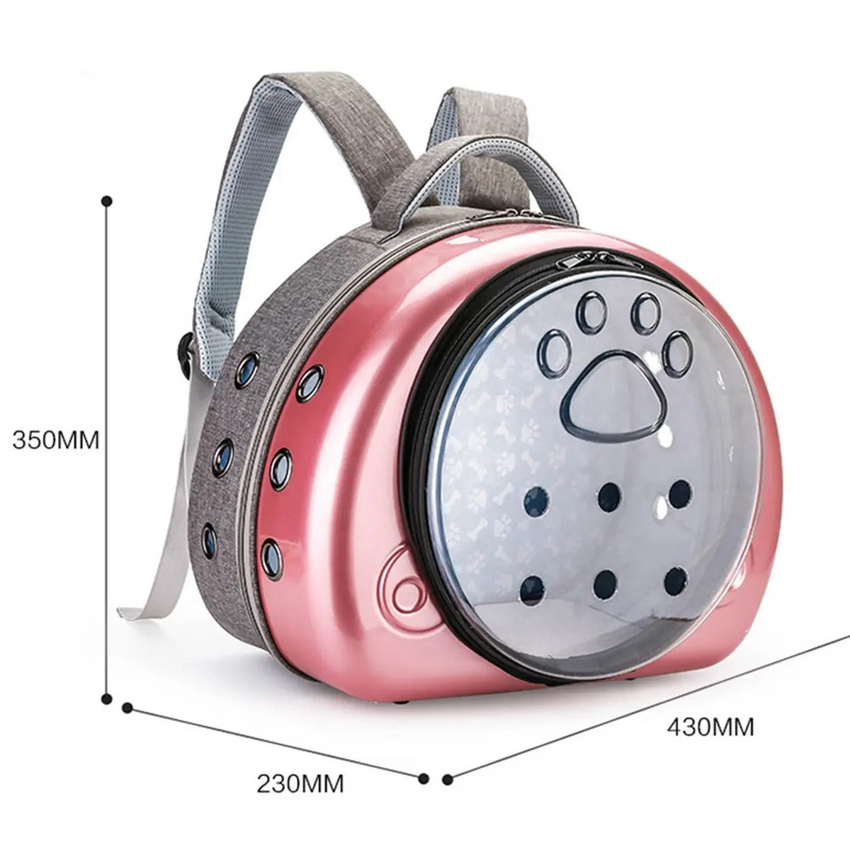 Pet Backpack Carrier, Ventilated Space Capsule_CWMM6935