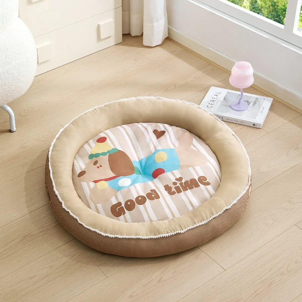 Cozy Dog Bed, Medium,Small Breeds, Soft Sleep Mat_CWMM7042