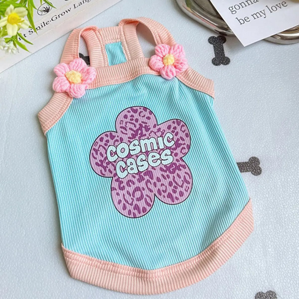 New Ins-Style Pet Vest – Breathable Ice Silk Cotton_CWMM5852