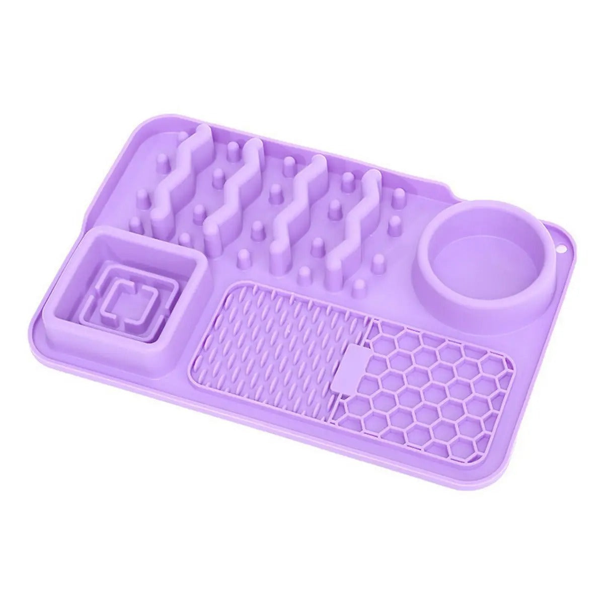 Cat Dog Food Licking Mat Silicone Slow Feed Pad_CWMM6530