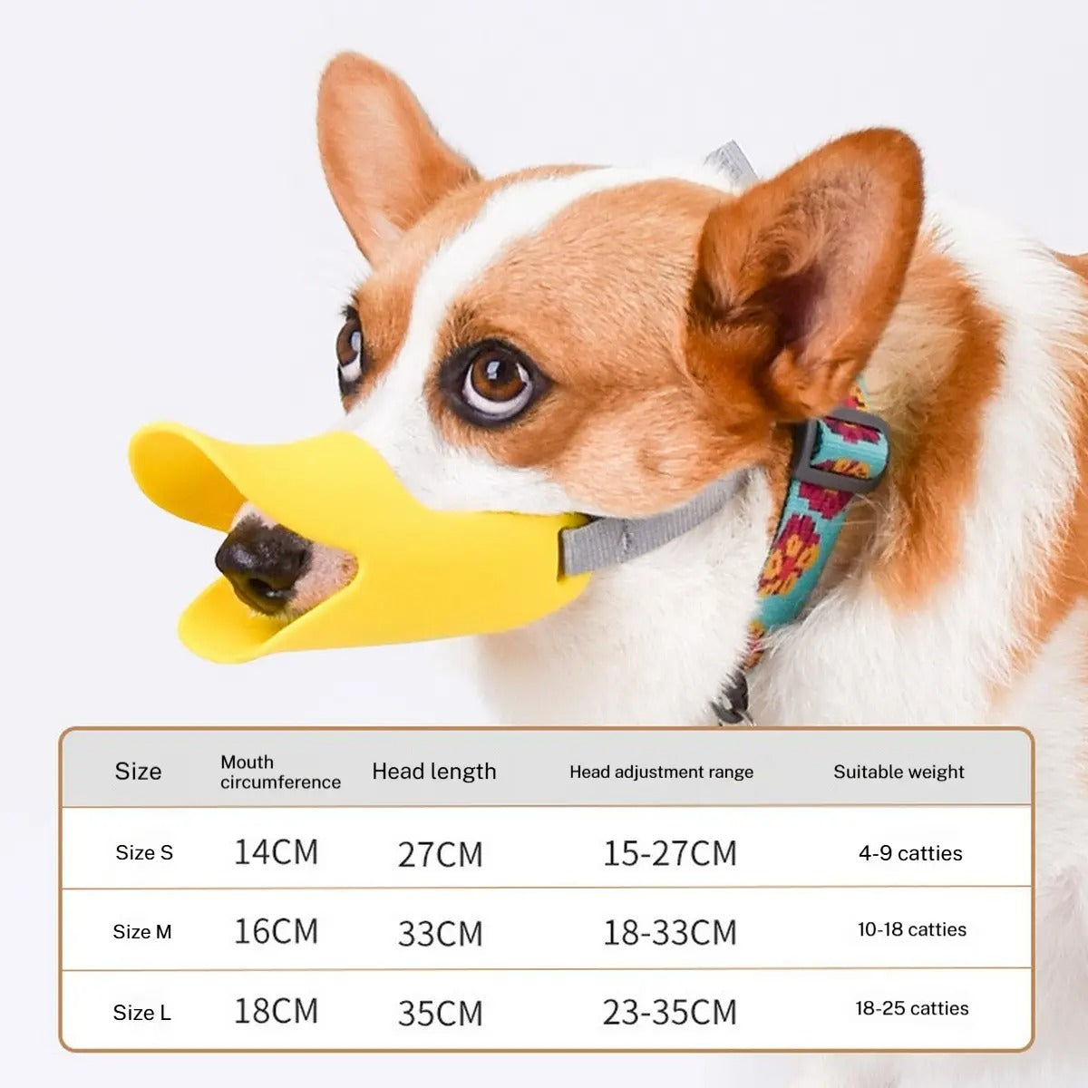 Adjustable Dog Muzzle for Biting & Chewing_CWMM6264