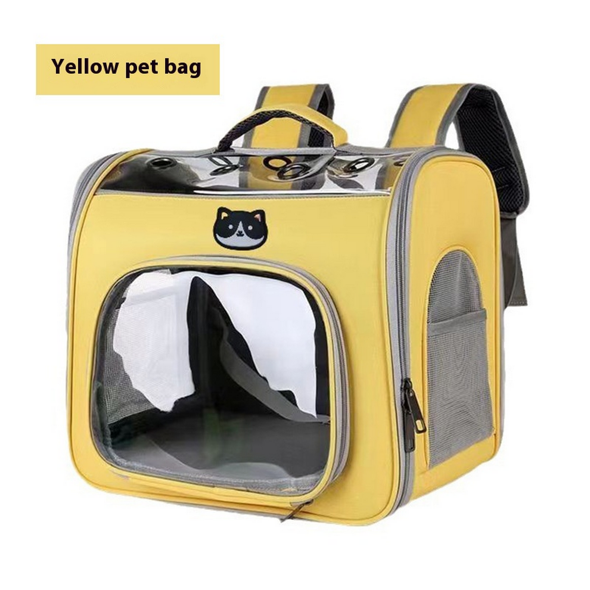 PawChic Solid Color Pet Backpack_CWMM6858