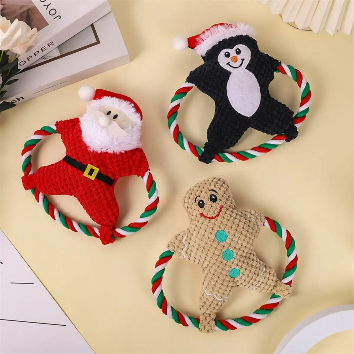 Christmas Chew Toy, Fun Training for Dogs_CWMM5492