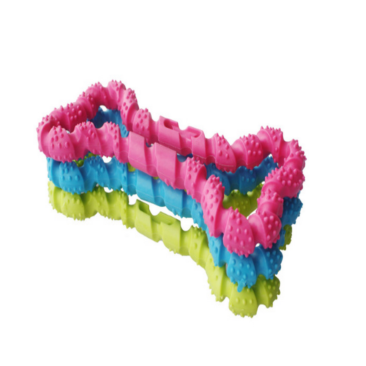 Durable Rope Bone Dog Toy for Chewing & Teeth Care_CWMM7239