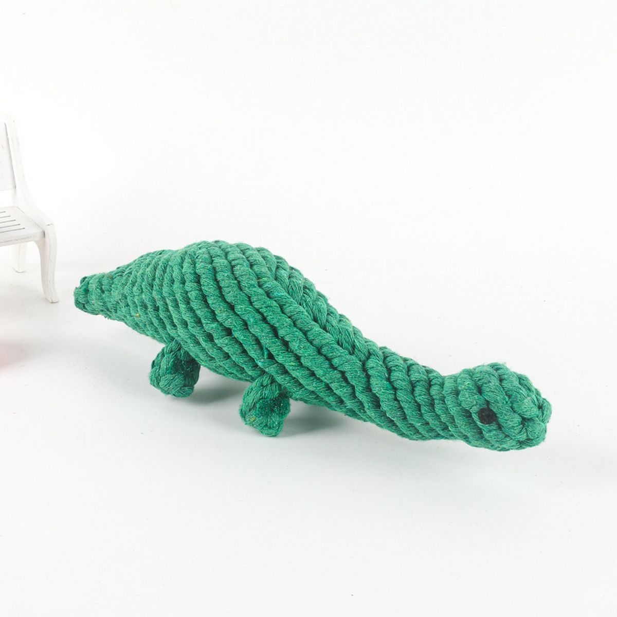 Dinosaur Rope Dog Toy – Cotton Chew for Pets_CWMM8063