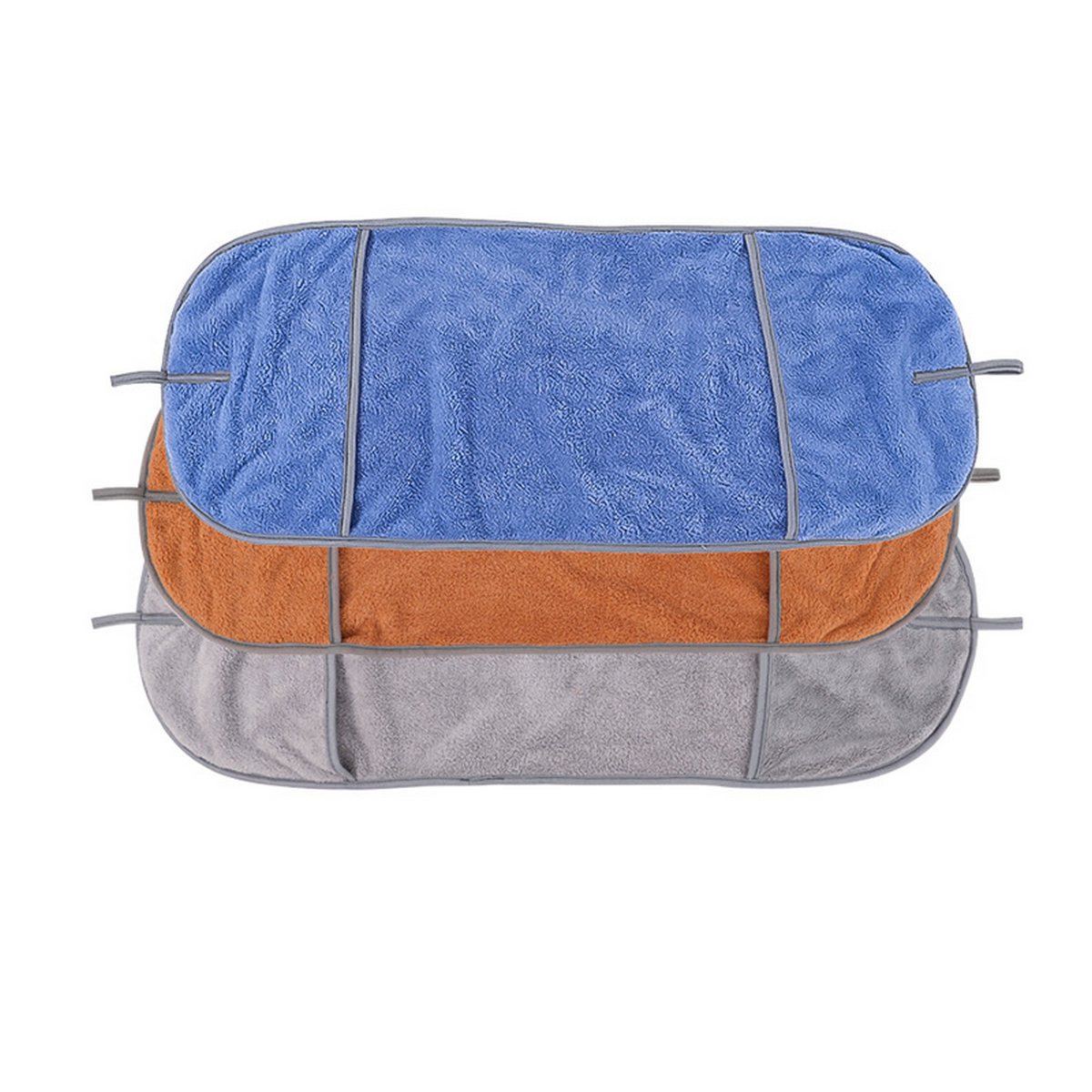 Hand Pocket Coral Fleece Pet Bath Towel_CWMM7497