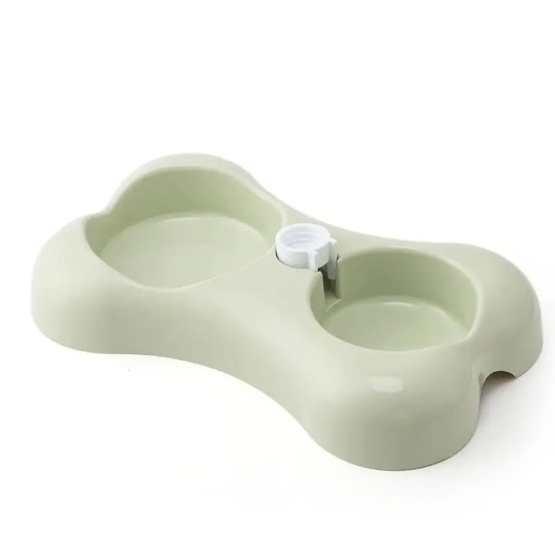 Dog Cat Pet Bowl, Double Use, Automatic Watering_CWMM5210